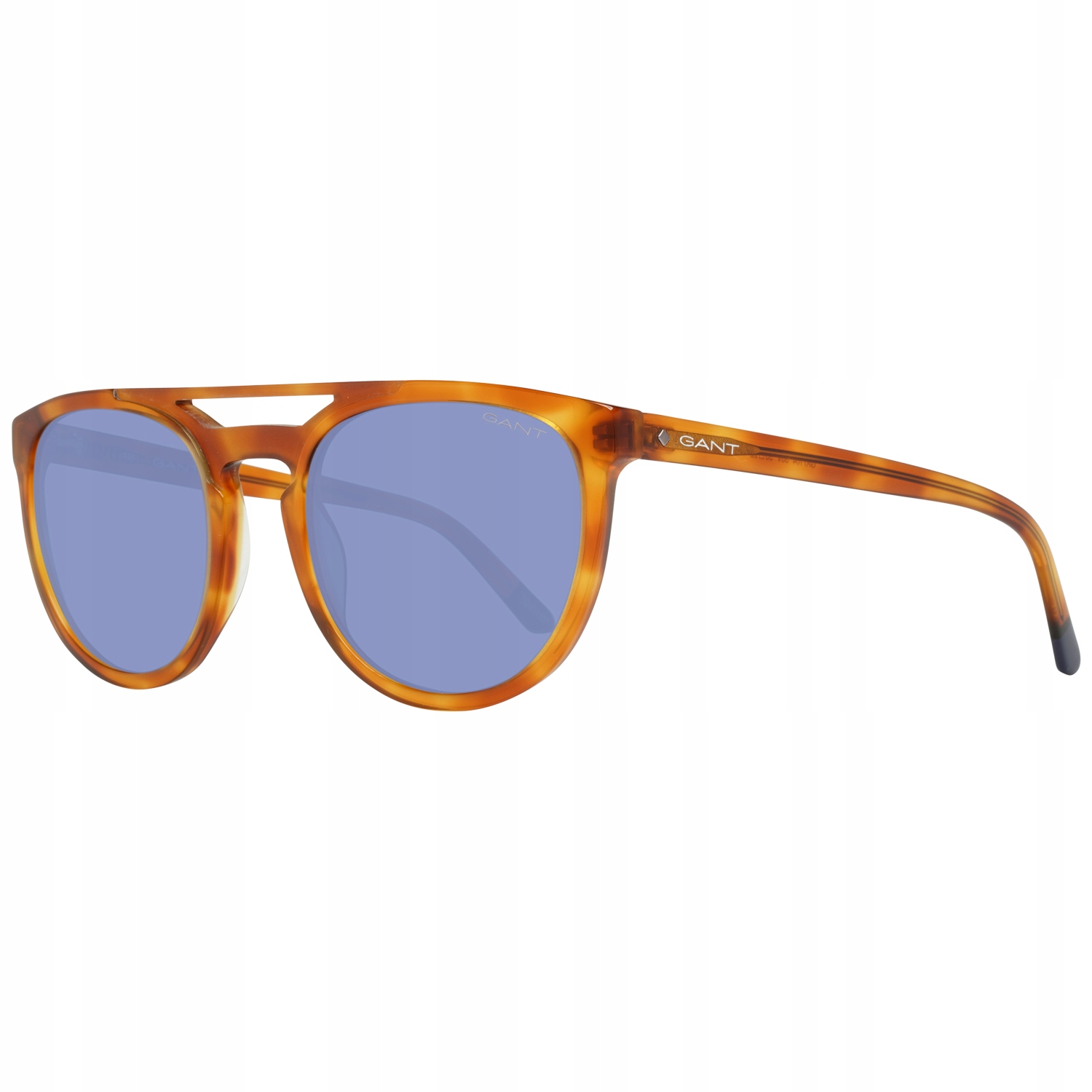 

okulary męskie Gant GA7104 brąz niebieskie retro