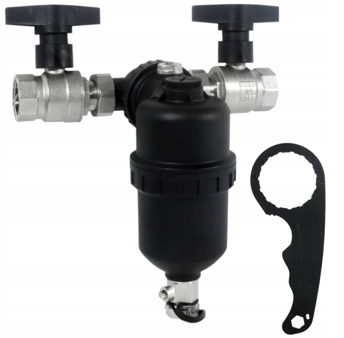 Separátor nečistôt Magnetický filter 1" DN25 Kľúč Ventily