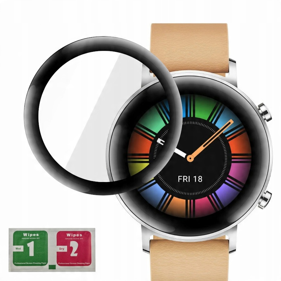 

Szkło Hybrydowe Ramka Do Huawei Watch Gt 2 42MM