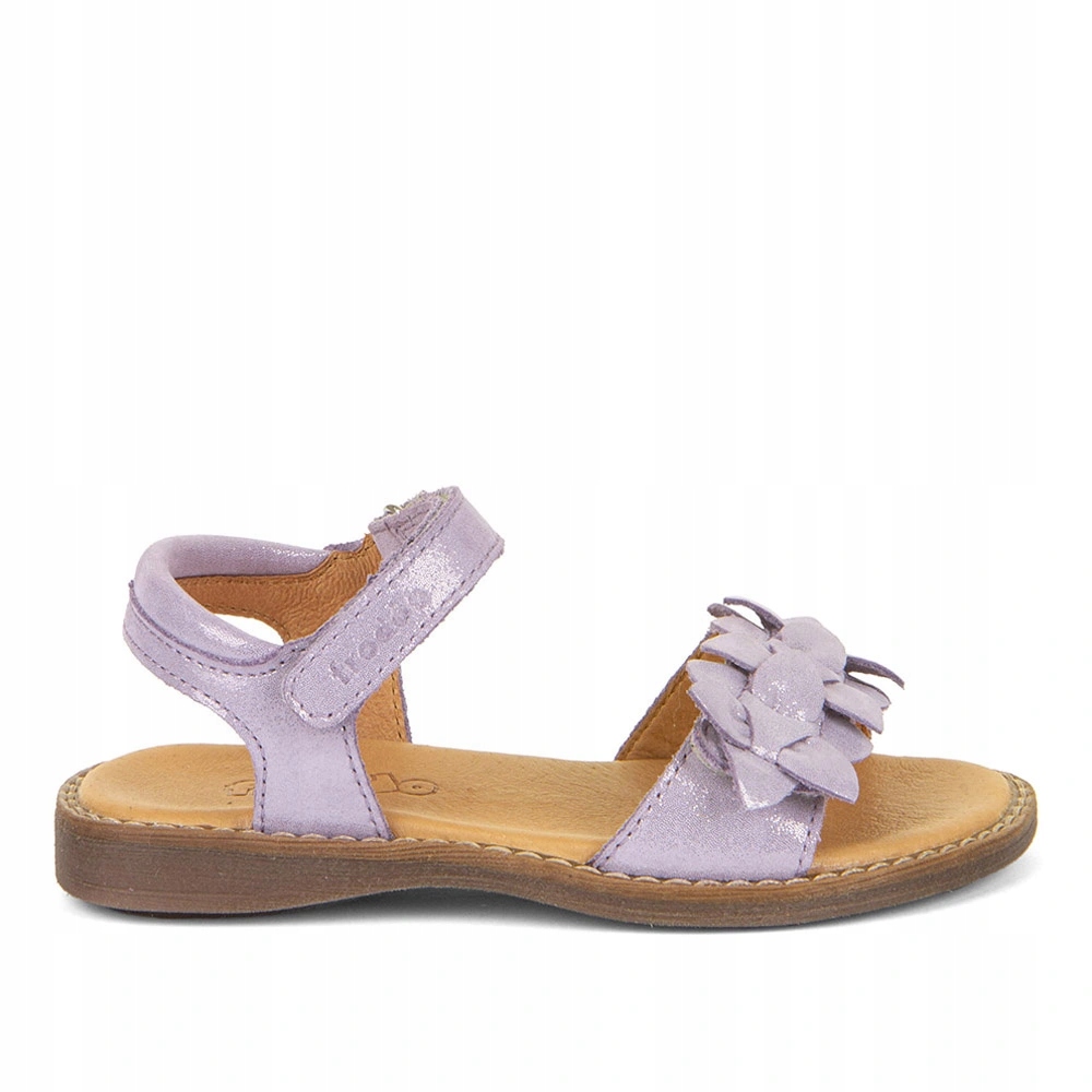 Buty dziecięce sandały Froddo Lorine Flowers skóra naturalna na co dzień