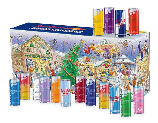 Adventný kalendár Red Bull