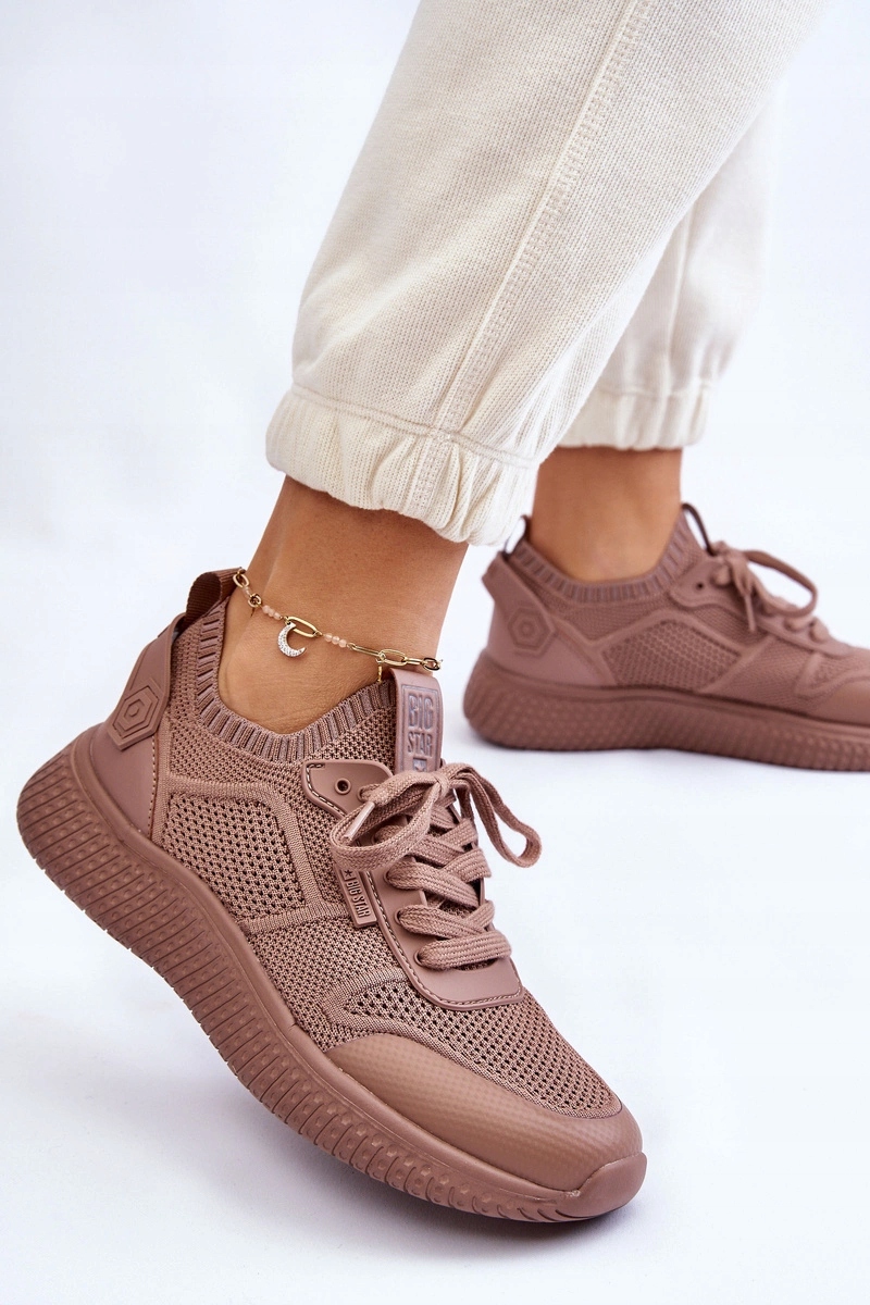 Dámské polobotky memory foam Big Star LL274416 béžové 36