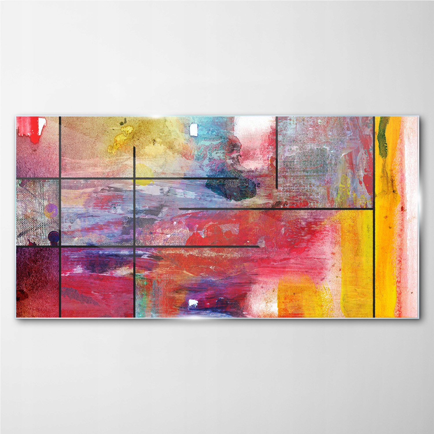 

Obraz z nadrukiem szklany Współczesny 140x70 cm