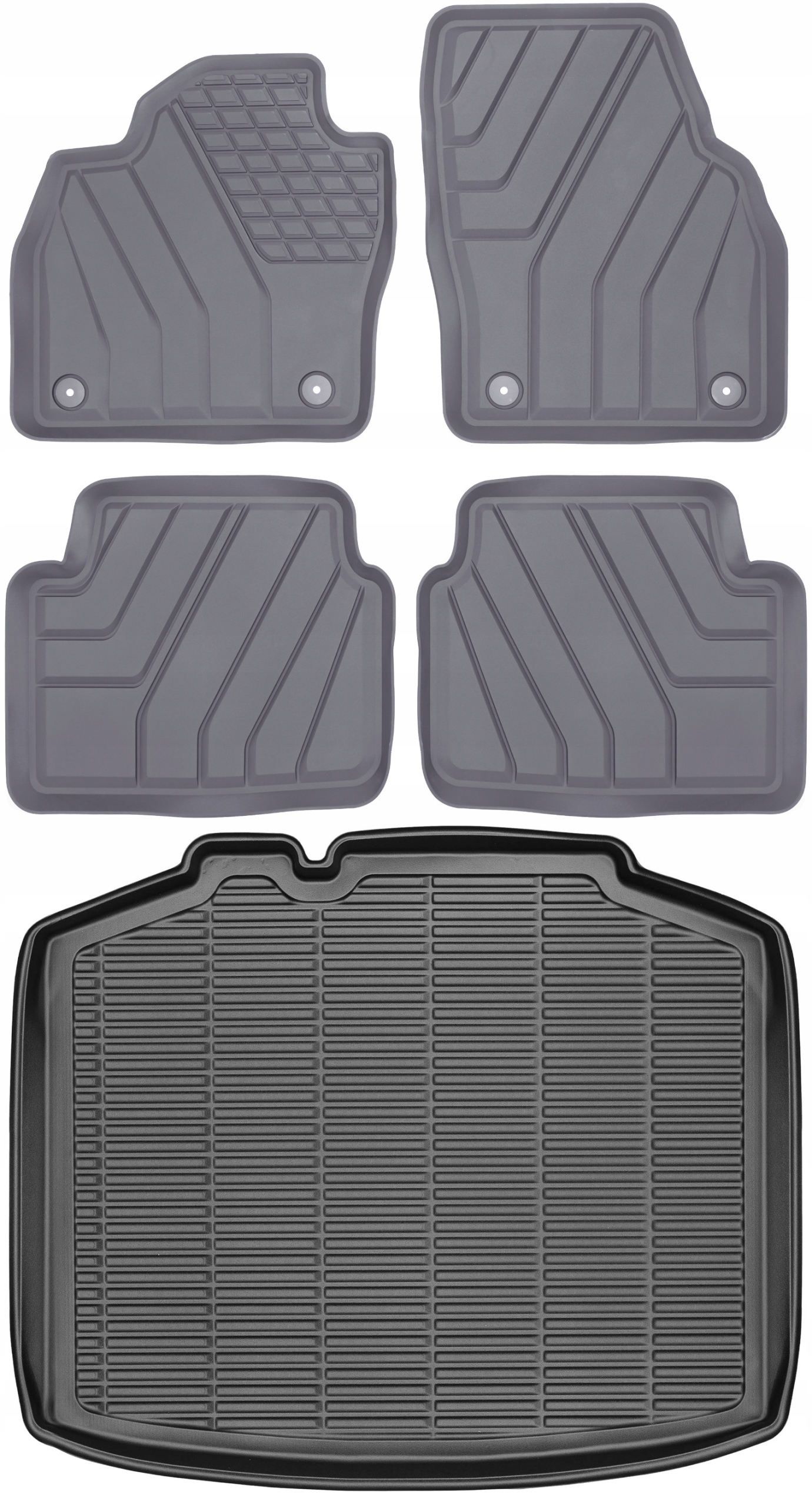 Škoda Scala Hatchback 2019 Sada Koberce rohož do auta