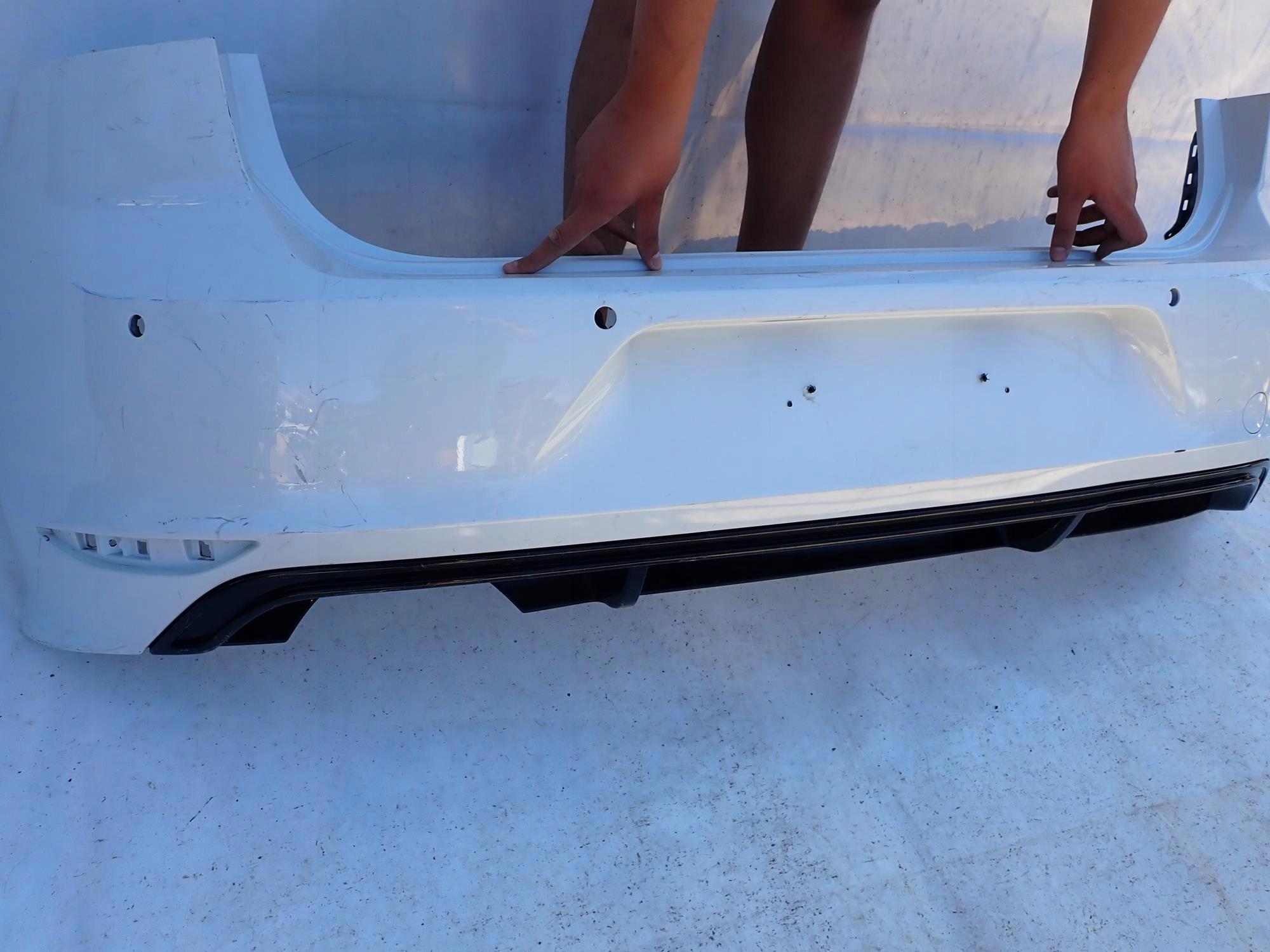 VW GOLF VII 7 HB R-LINE 12-16 bumper rear part 6XPDC