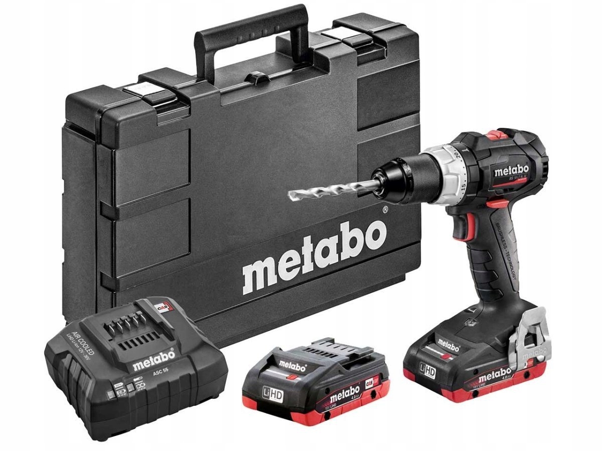 Metabo Wiertarko Wkrętarka Udarowa Sb 18 Lt Bl Se 60Nm 18V