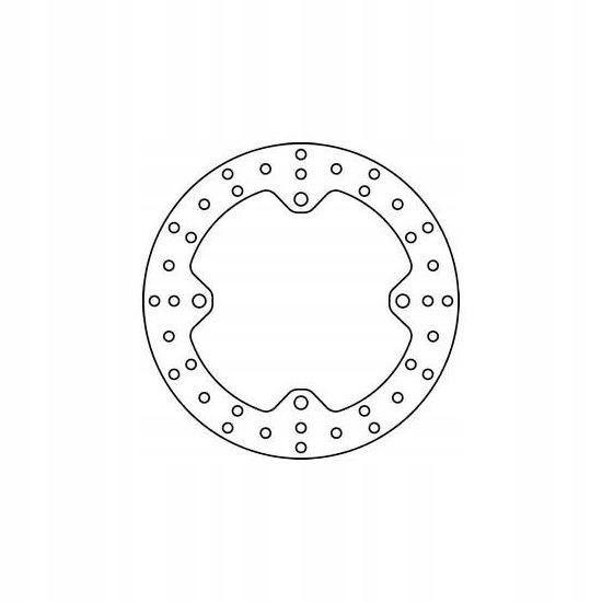 Zadný brzdový kotúč Trw MST325