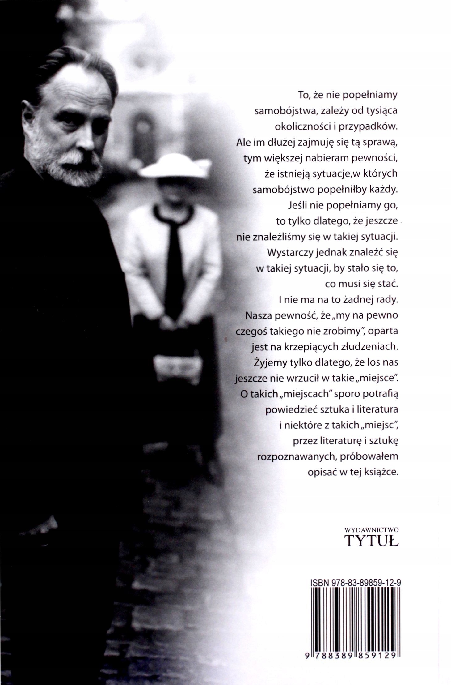 SAMOBÓJSTWO JAKO DOŚWIADCZENIE WYOBRAŹNI (TWARDA) Stan opakowania oryginalne