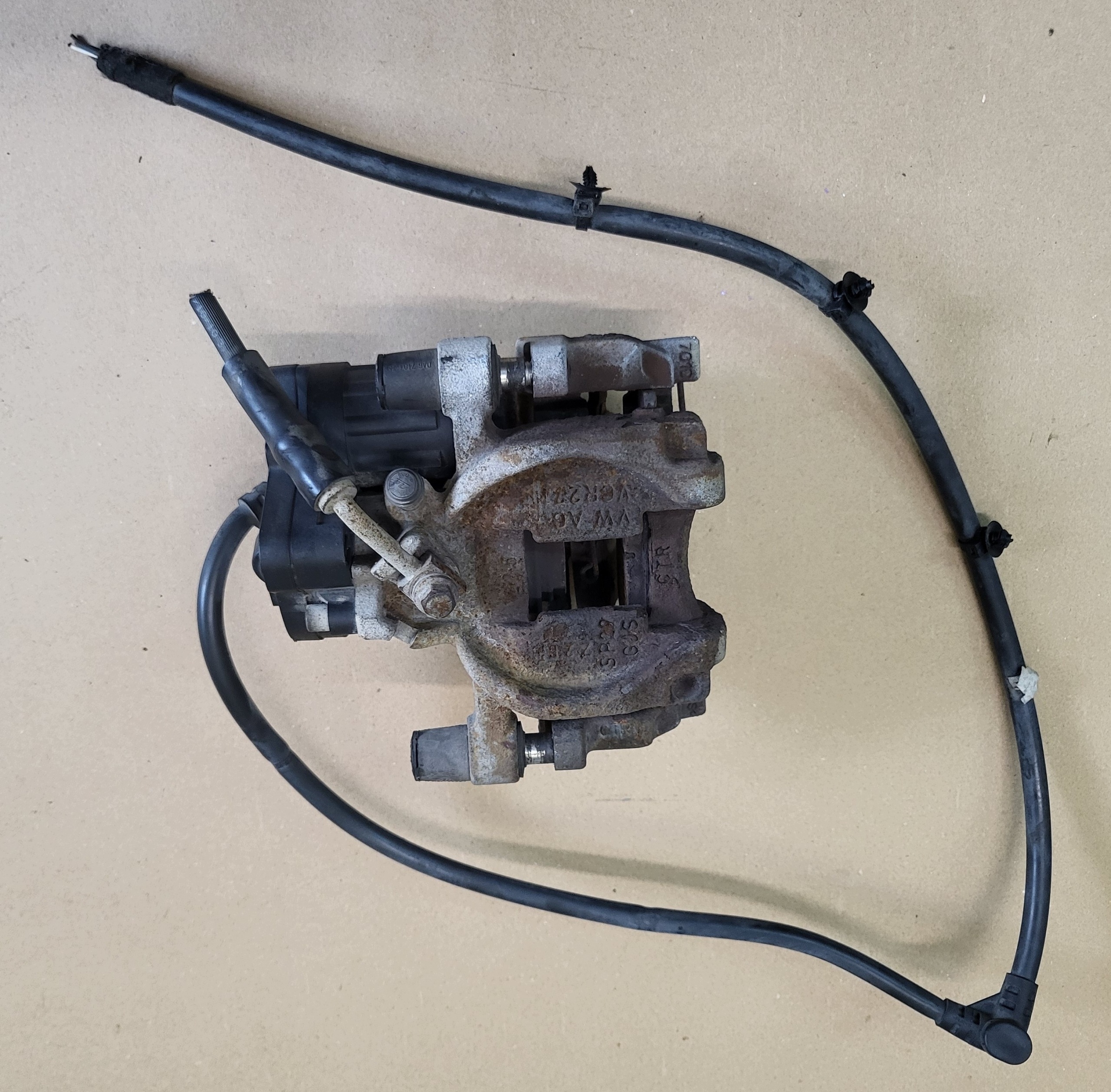 caliper brake JARZMO left rear part mini motor VW T-ROC GOLF VII AUDI Q2 ATECA