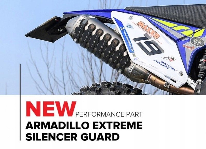 Polisport Univerzálna Krytka Tlmiča Armadillo Extrem Silencer Guard Farba