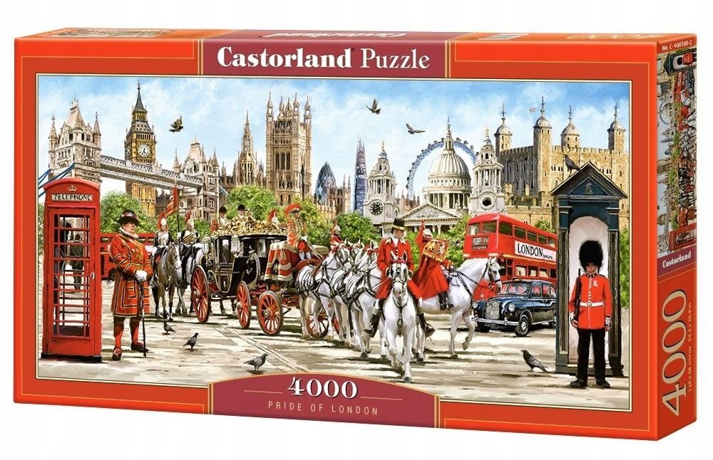 Londyn Puzzle wymagające dla Dorosłych duży Zestaw 4000 elementów Londyn