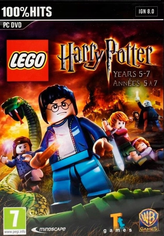 

Lego Harry Potter Lata 5-7 Nowa Gra na DVD Pc