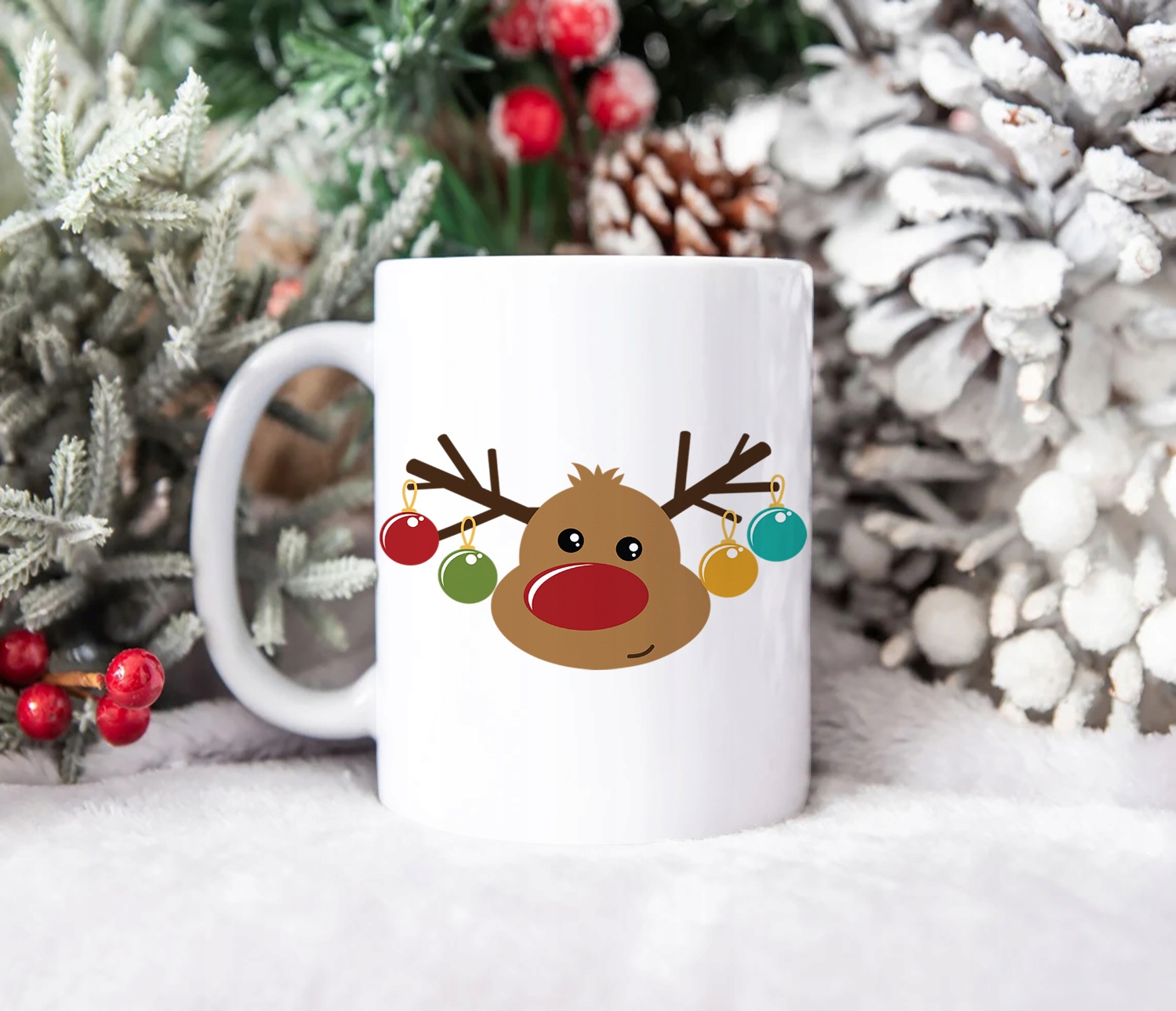 SUPER ŚWIĄTECZNY KUBEK PREZENT 330ml RENIFER Rodzaj kubek