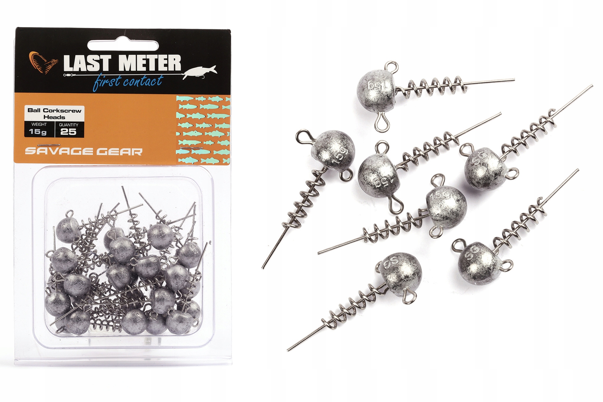 Wkręcane Główki Jigowe Savage Gear Ball 12g/25szt