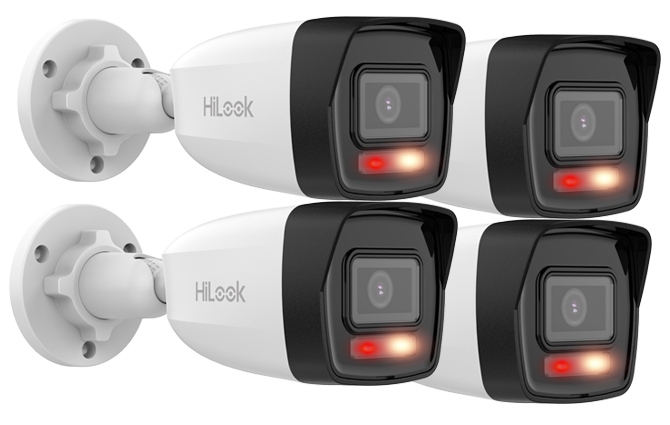 Vonkajšia Ip kamera 4MPx 2K IPCAM-B4-30DL 4ks HiLook od Hikvision