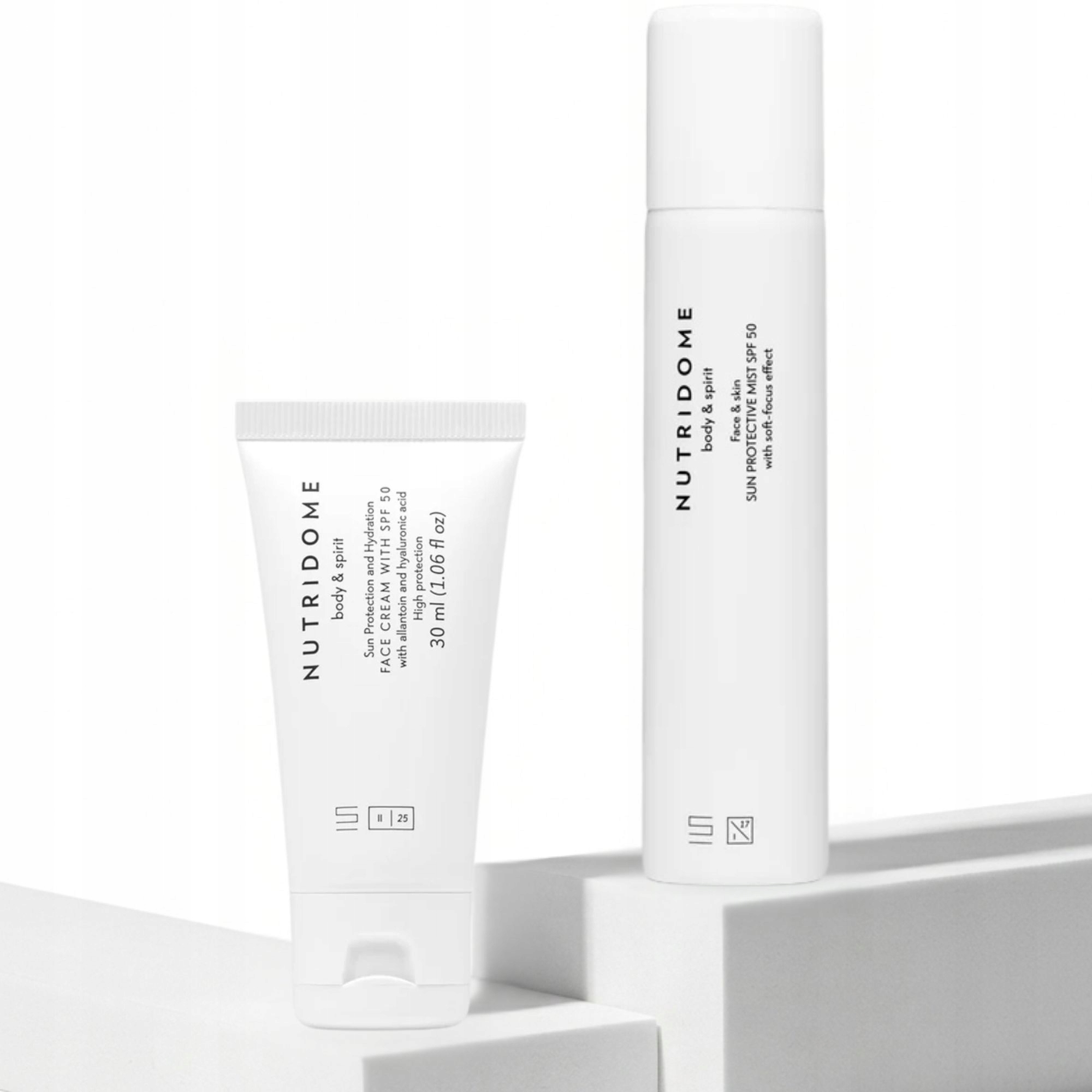 Set Spf 50 Mlha Uvb ochrana Uva krém s filtrem 50 Sluneční
