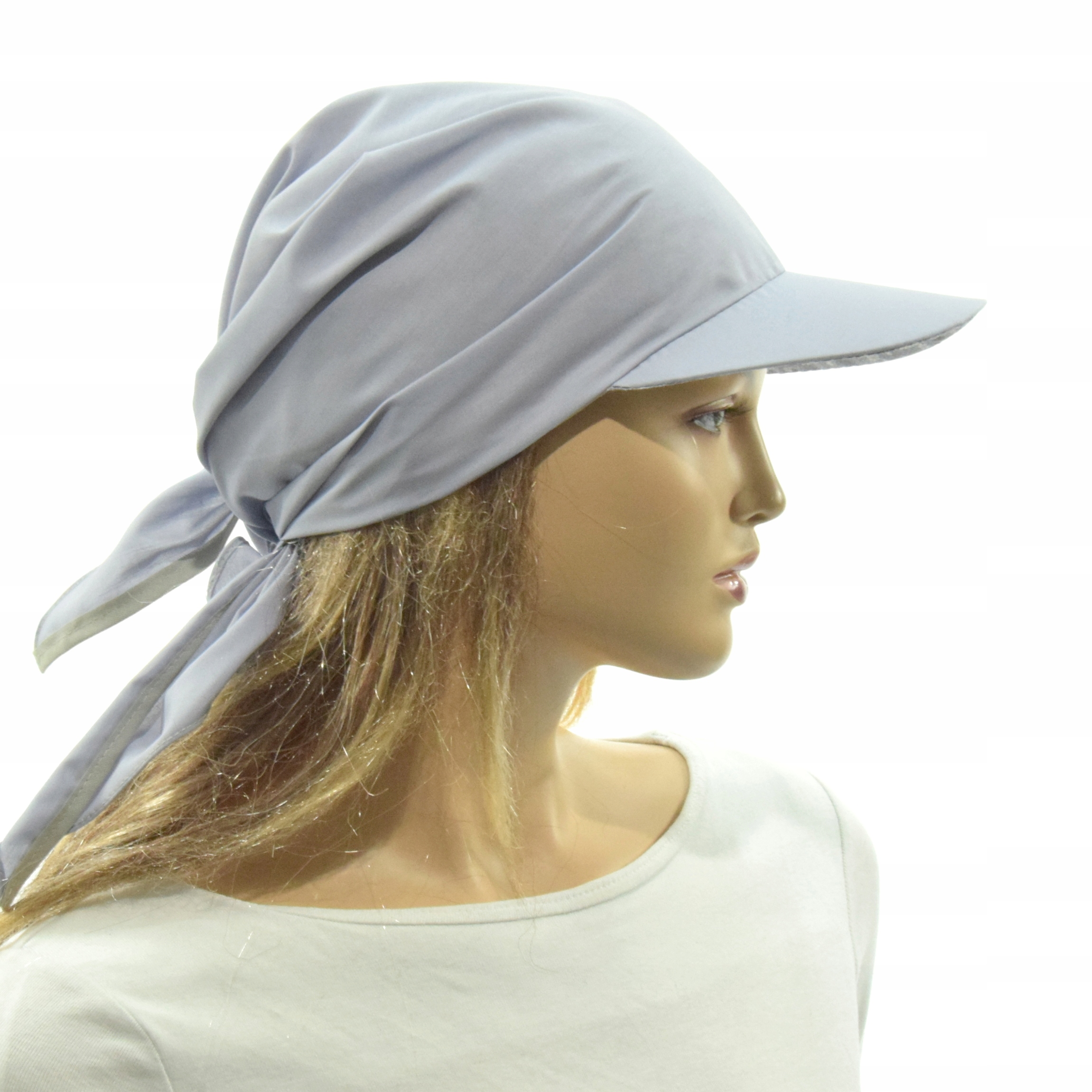 CHUSTA chustka na głowę wiązana z daszkiem Marka inna