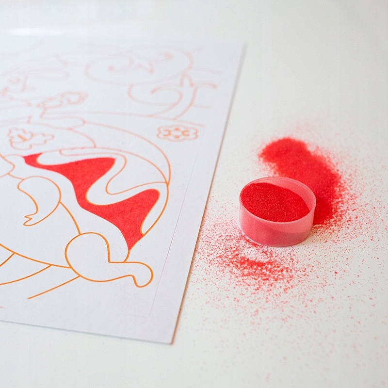 Zestaw do malowania piaskiem Sablimage - Ptaki Płeć chłopcy dziewczynki