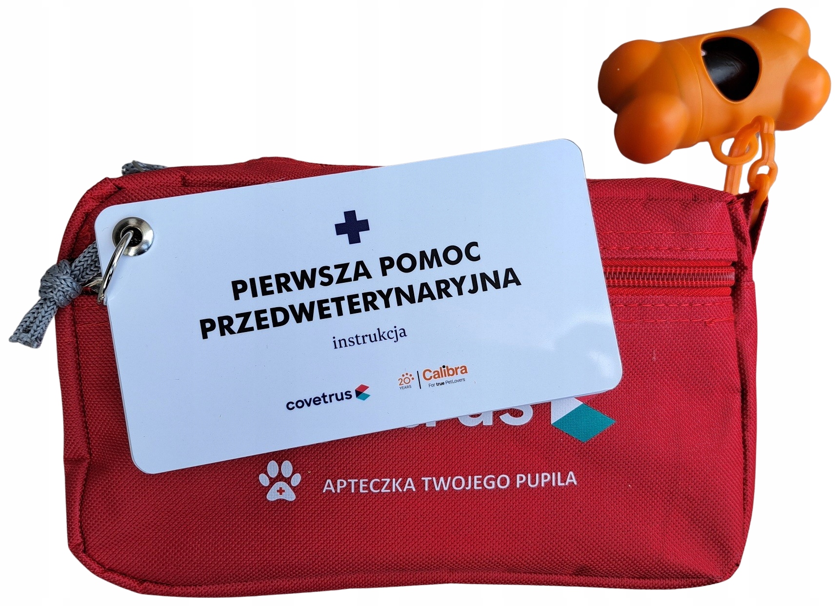 Covetrus Apteczka pierwszej pomocy dla zwierząt Premium z poradnikiem CVet