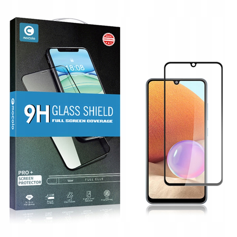 Szkło Hartowane Mocolo Full Glue Do Samsung A32 4G