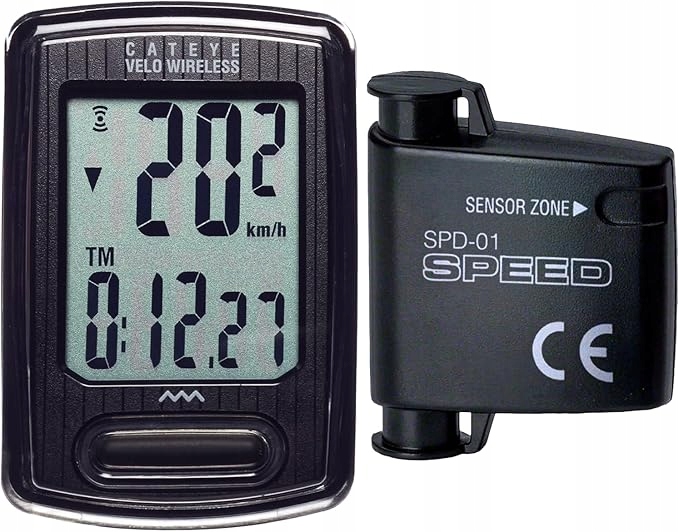 Cyklopočítač CatEye Velo Wireless Bezdrátový Černý