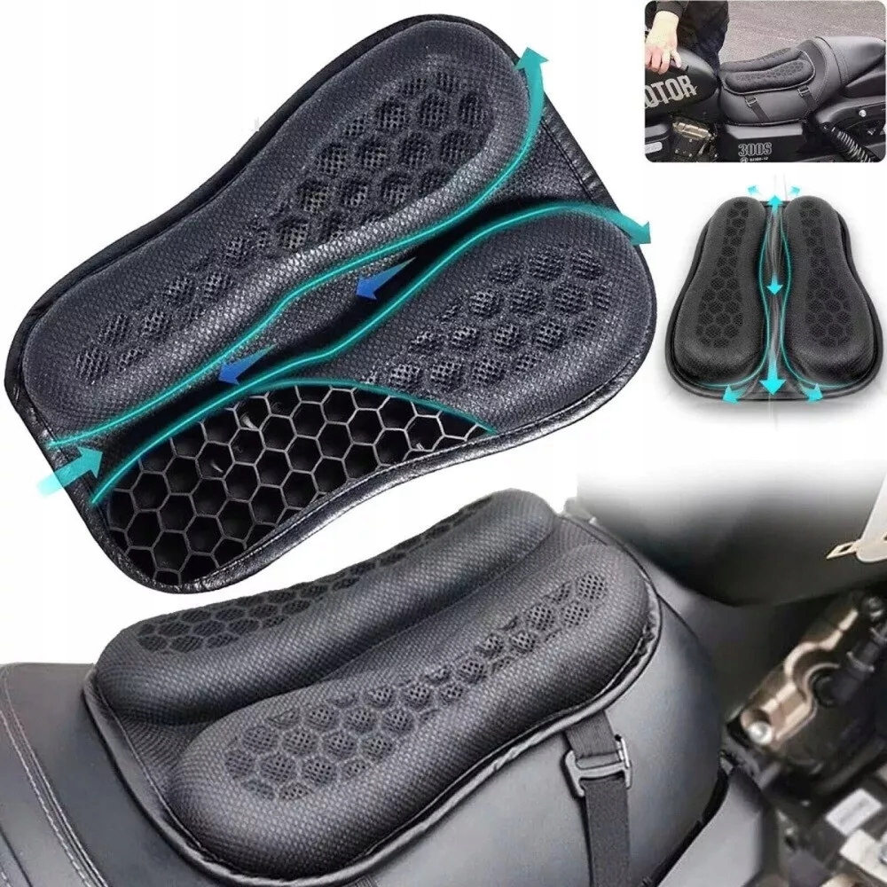 Sedadlo Pohovka Polštář Na Gelové Křeslo Pro Spolujezdce Motocyklová Podložka