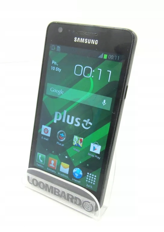 SMARTFON SAMSUNG GALAXY S II 1 GB / 16 GB 3G CZARNY