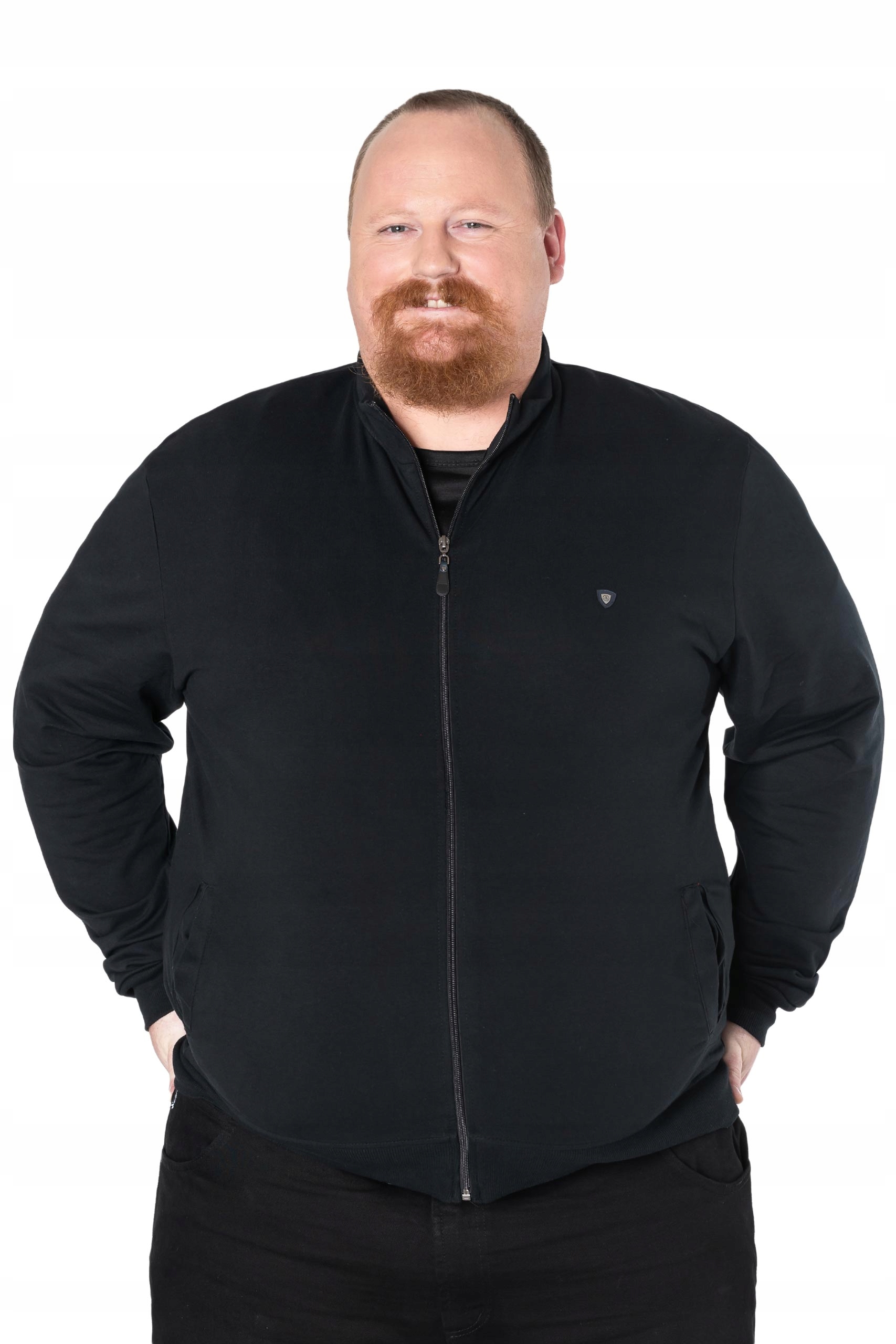 

Duża Bluza Dresowa Męska Rozsuwana Sport 374-1 3XL