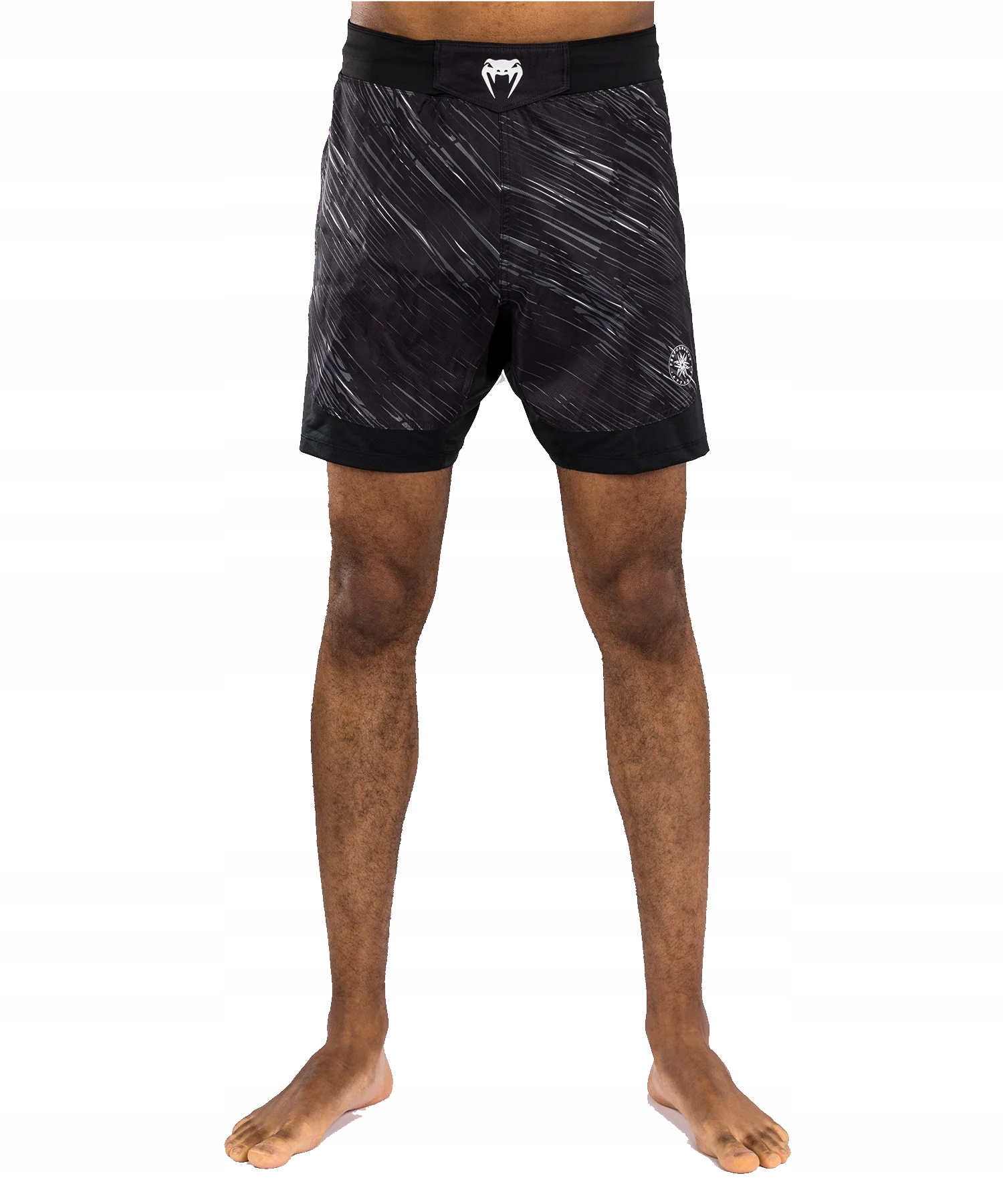 Venum Spodenki Mma Fightshorts Tectonic Rapid Black/Storm Grey XL