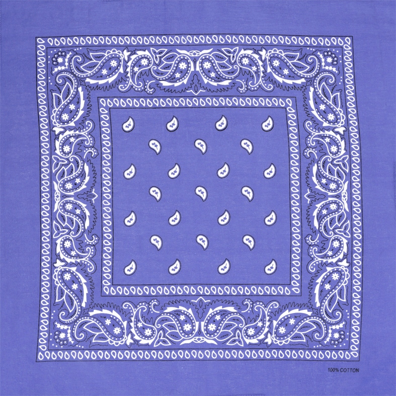 

Bandama bandamka bandana fioletowa chusta paisley
