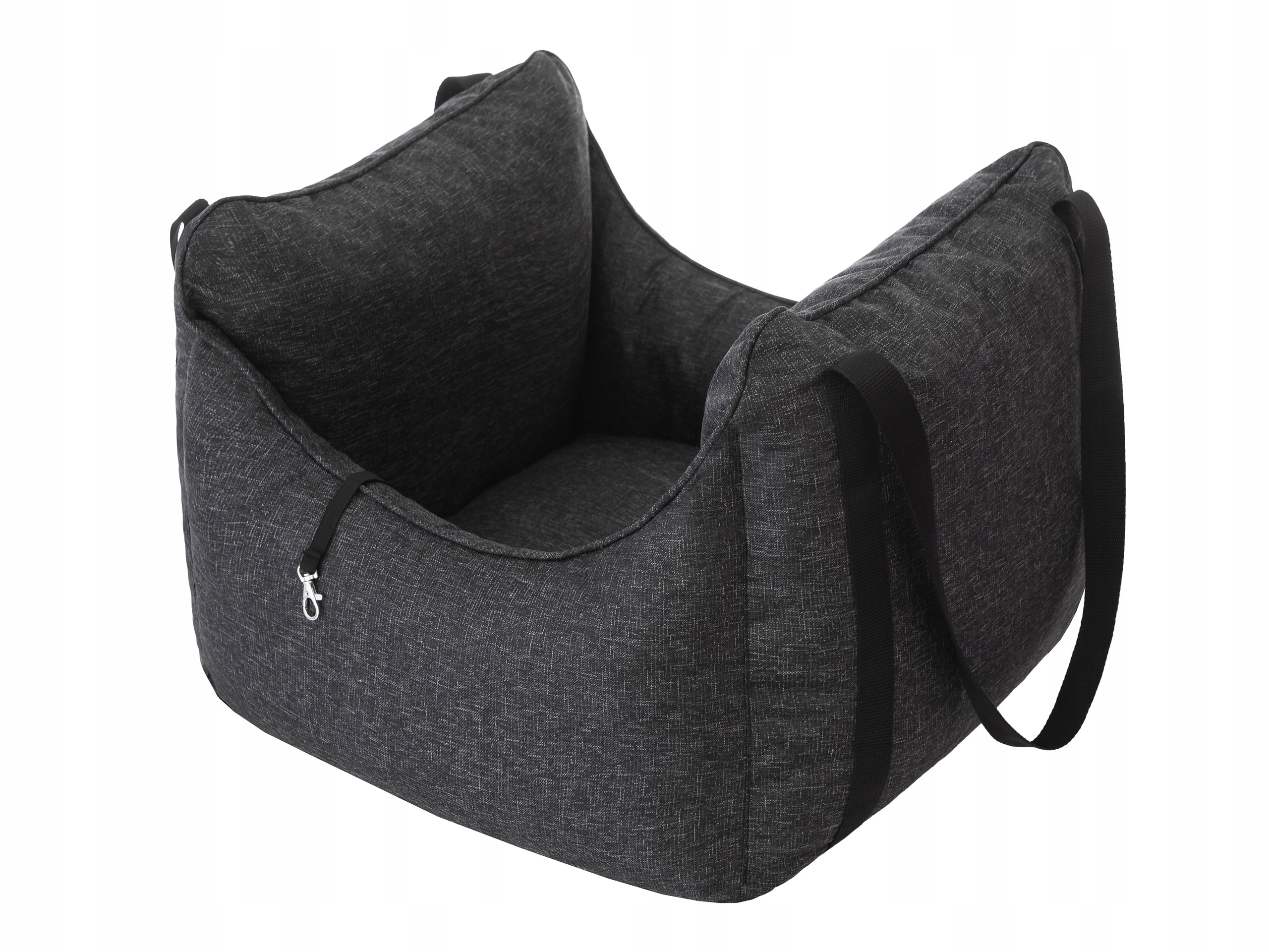 Přepravní sedačka pro psa nebo kočku do auta se zapínáním 60x55 cm