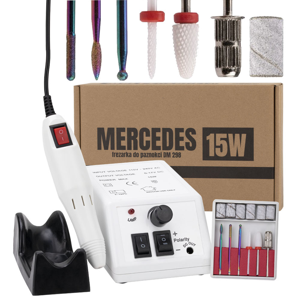 

Frezarka Manicure Pedicure DM298 15W Zestaw Frezów