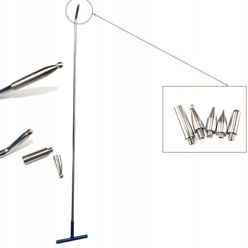 Drôty na odstraňovanie preliačin Pdr M8, vymeniteľné koncovky, oprava bez lakovania