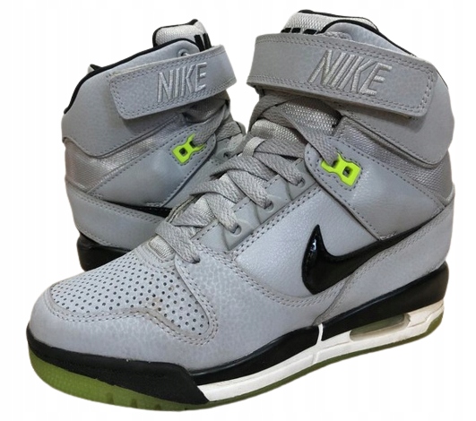 Nike Air Revolution Sky Hi Grey Green 35 5 14308302794 Allegro.pl