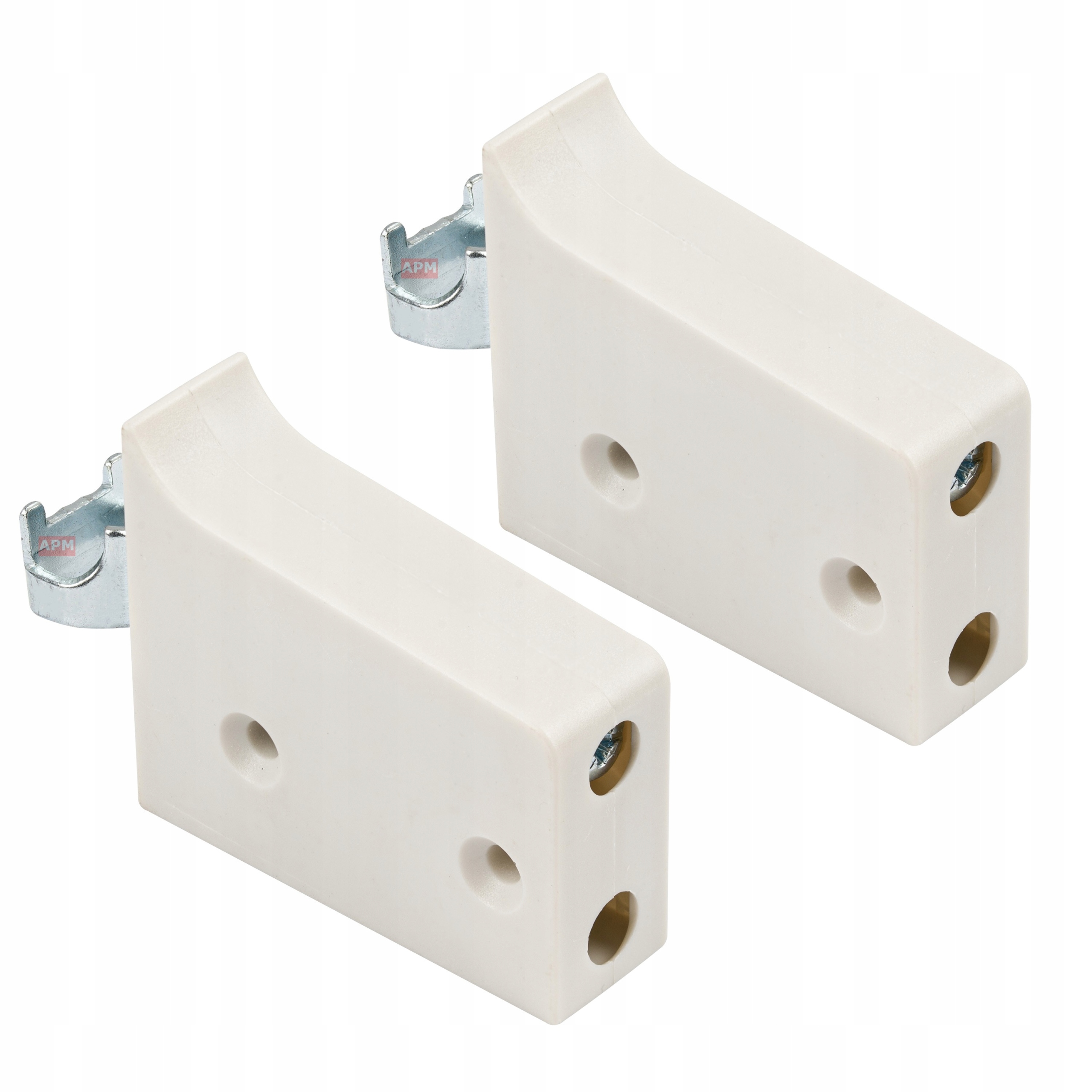 ZAWIESZKA MEBLOWA REGULOWANA DO SZAFEK BIAŁA 1KPL. Kod producenta ZAW002