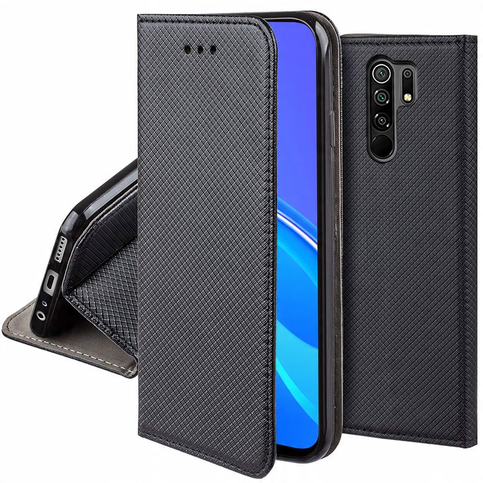 

Etui Smart Magnet Case do Xiaomi Redmi 9 + Szkło