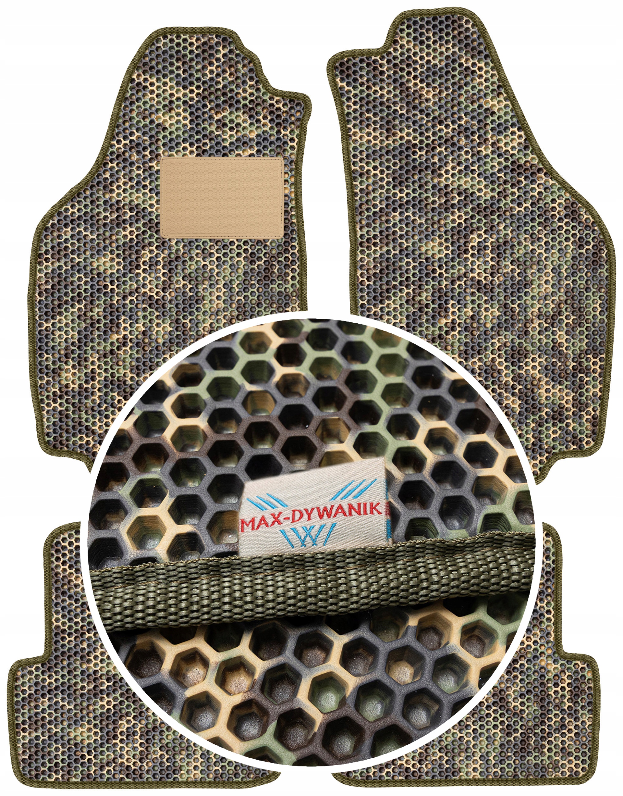 Lancia Ypsilon II Hb 2003-2011 Gumové rohože do auta Eva Moro