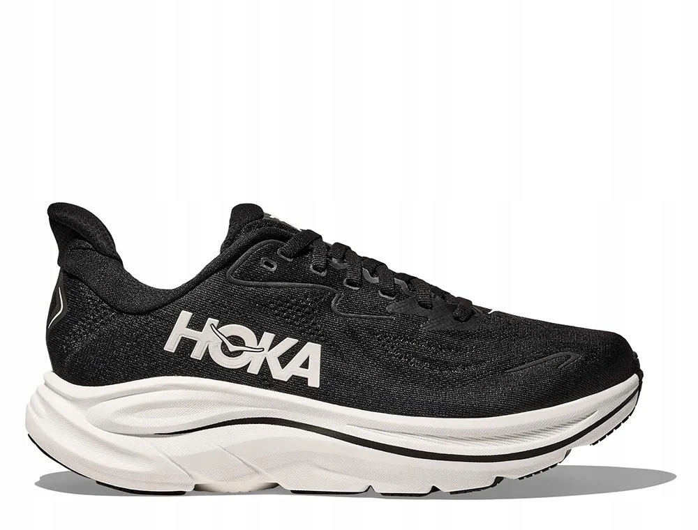 Pánské běžecké boty Hoka Clifton 10 1162030-BWHT trénink černé 48