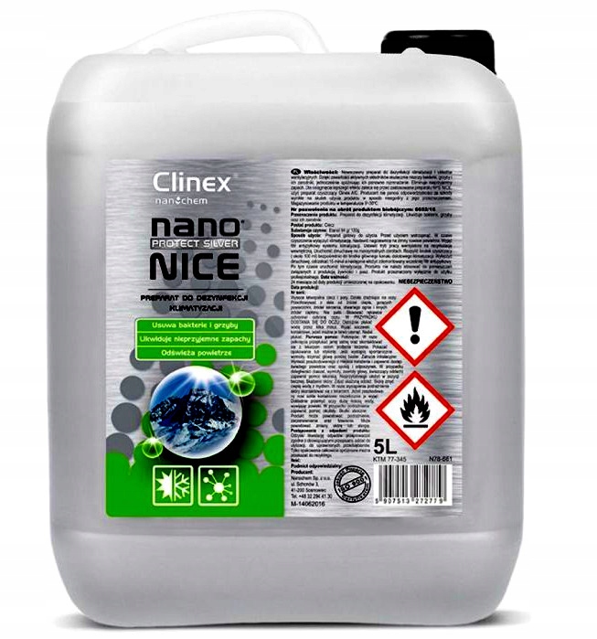 

Clinex Nano Nice 5L dezynfekcji klimatyzacji