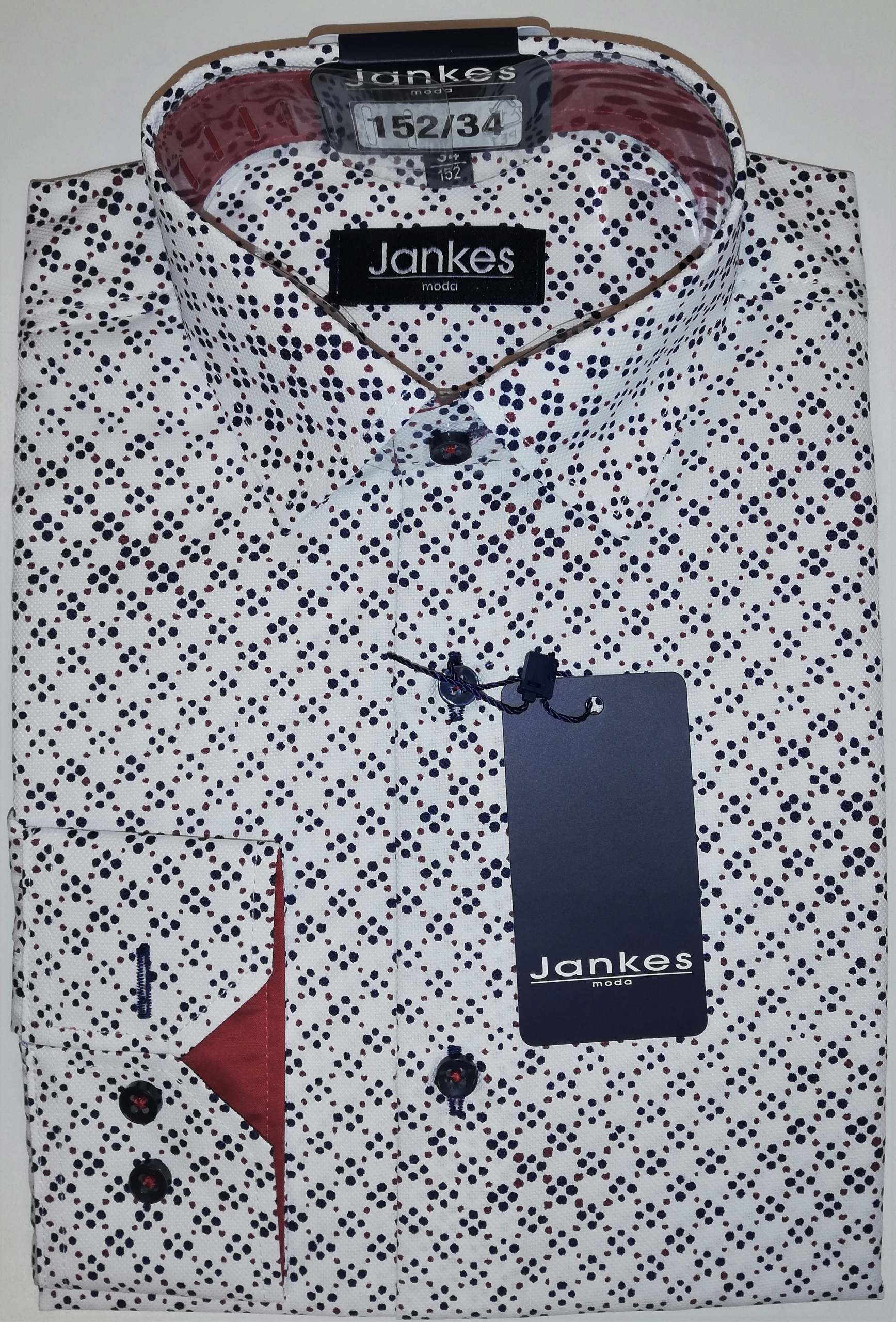 KOSZULA JANKES ELEGANCKA WIZYTOWA R.140/32