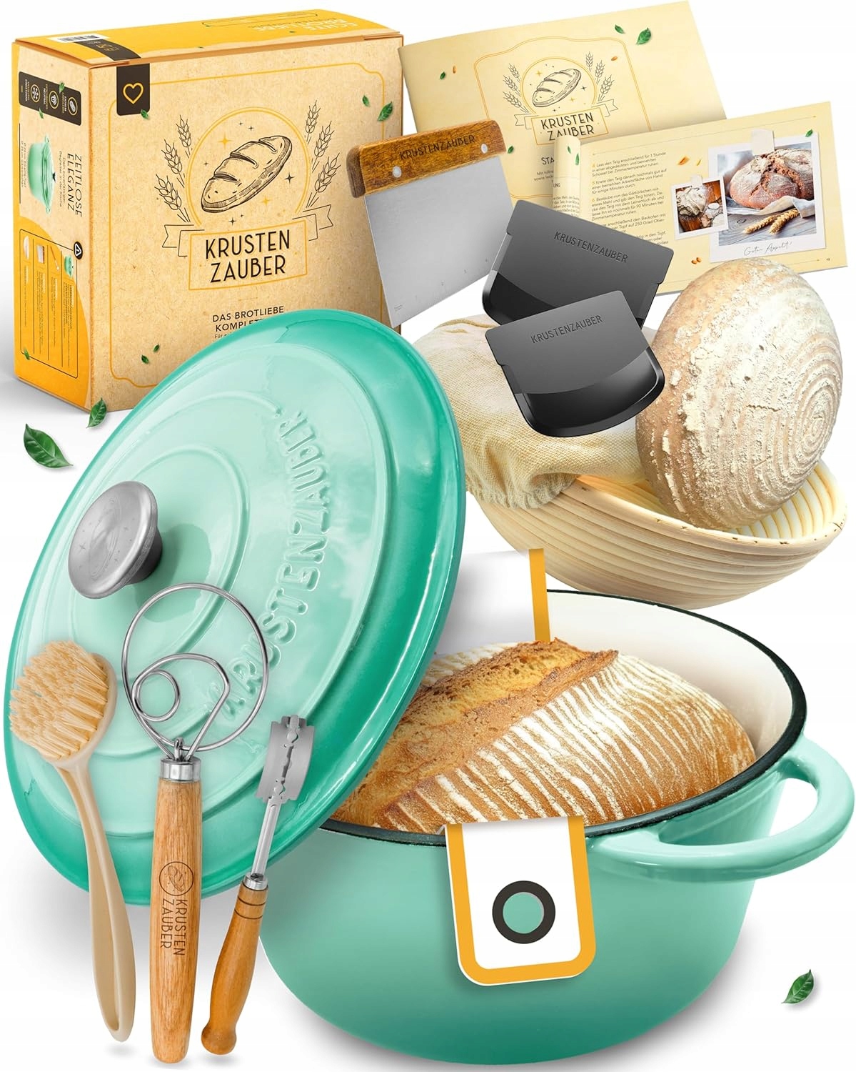 Hrniec Na Pečenie Chleba Pekársky Set Forma XXL 7EL