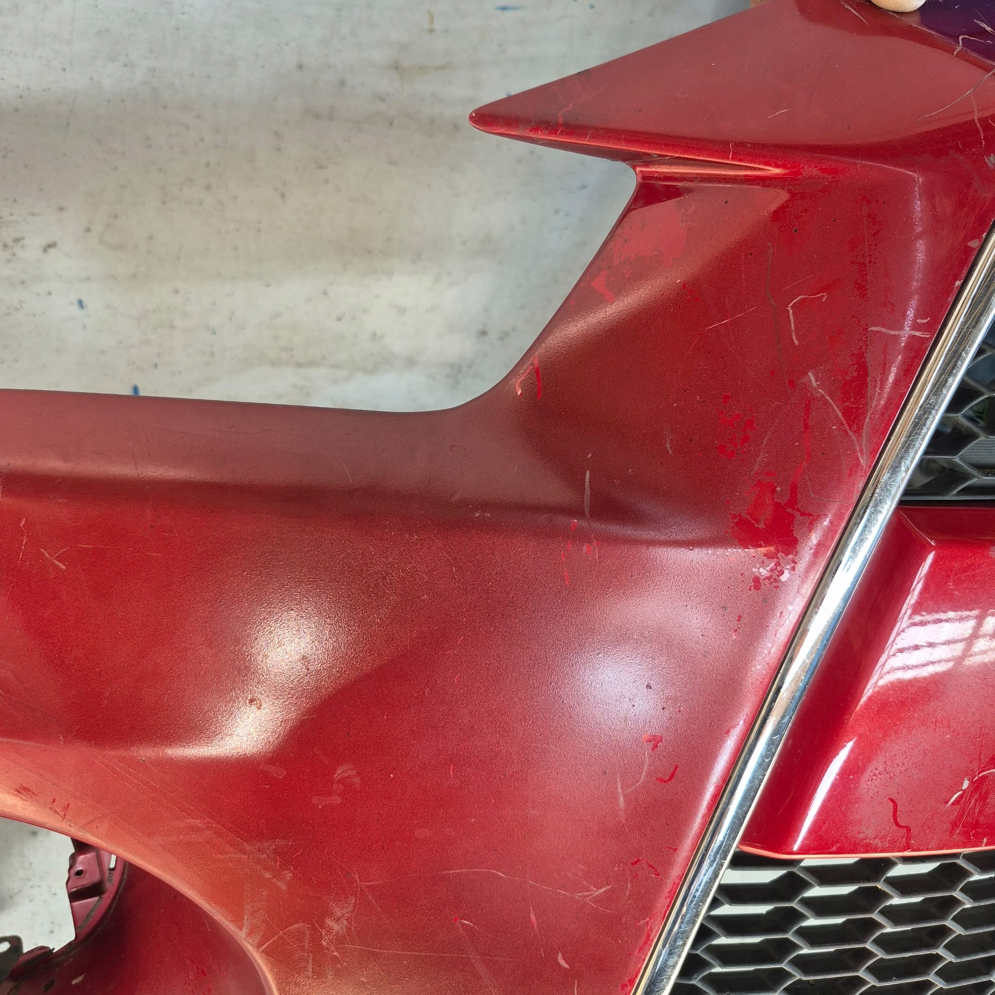 MITSUBISHI OUTLANDER II LIFT 10-12 bumper front front SPR