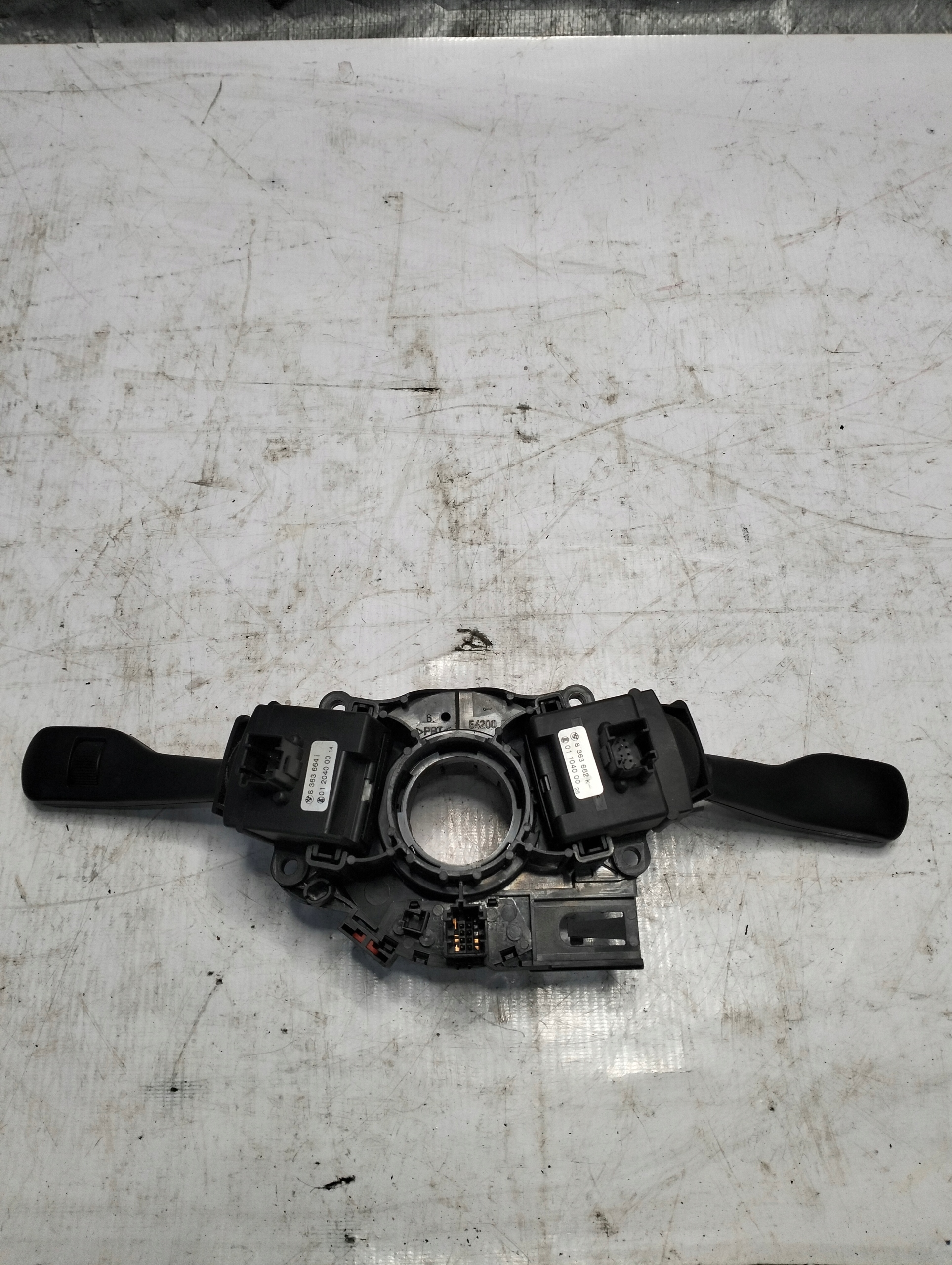 steering wheel levers and controls of a wiper migacze ring BMW e46