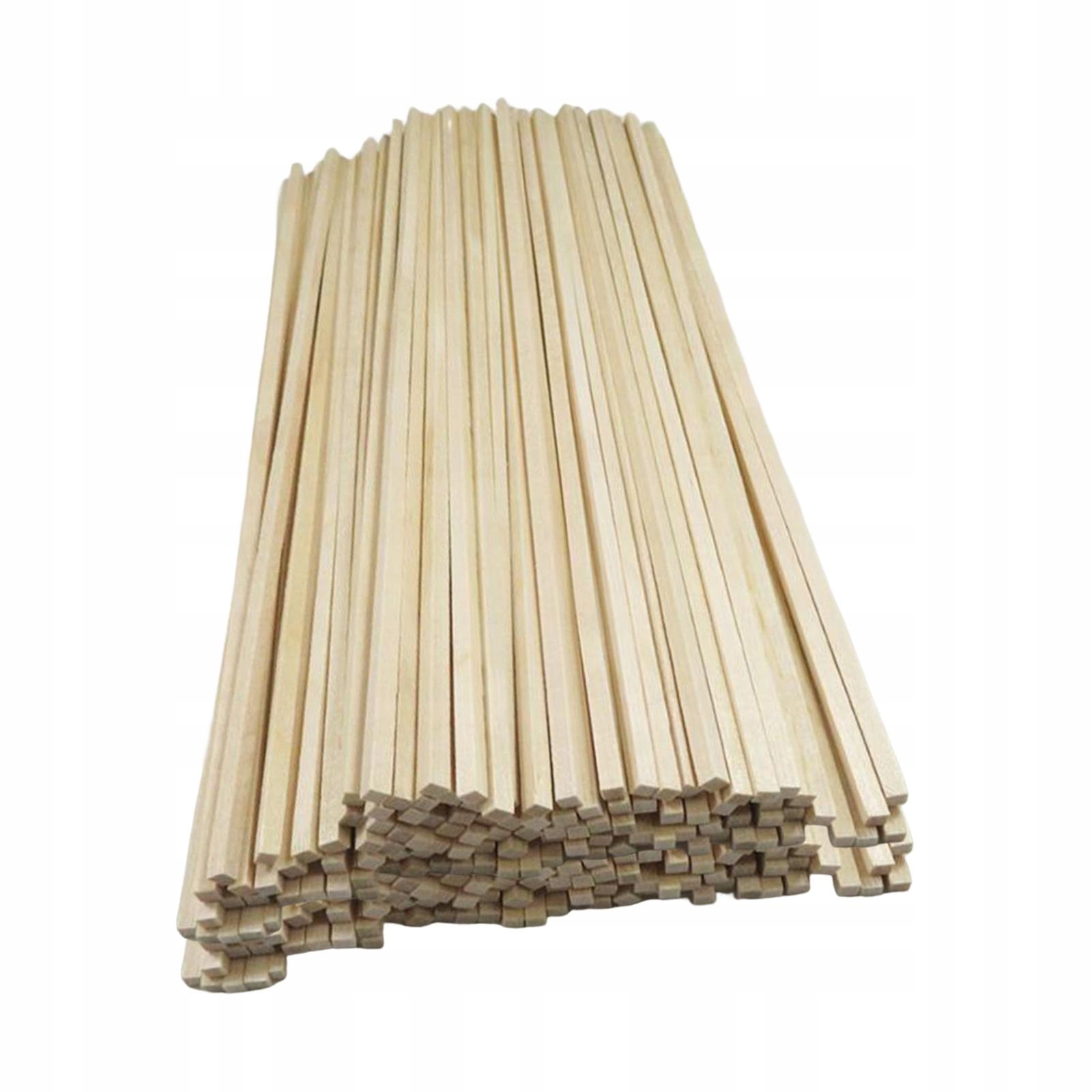 50Pcs Unfinished Square Sticks for Crafts Home Decor Model 400x3x3mm Kod producenta Bsinlin-57084046
