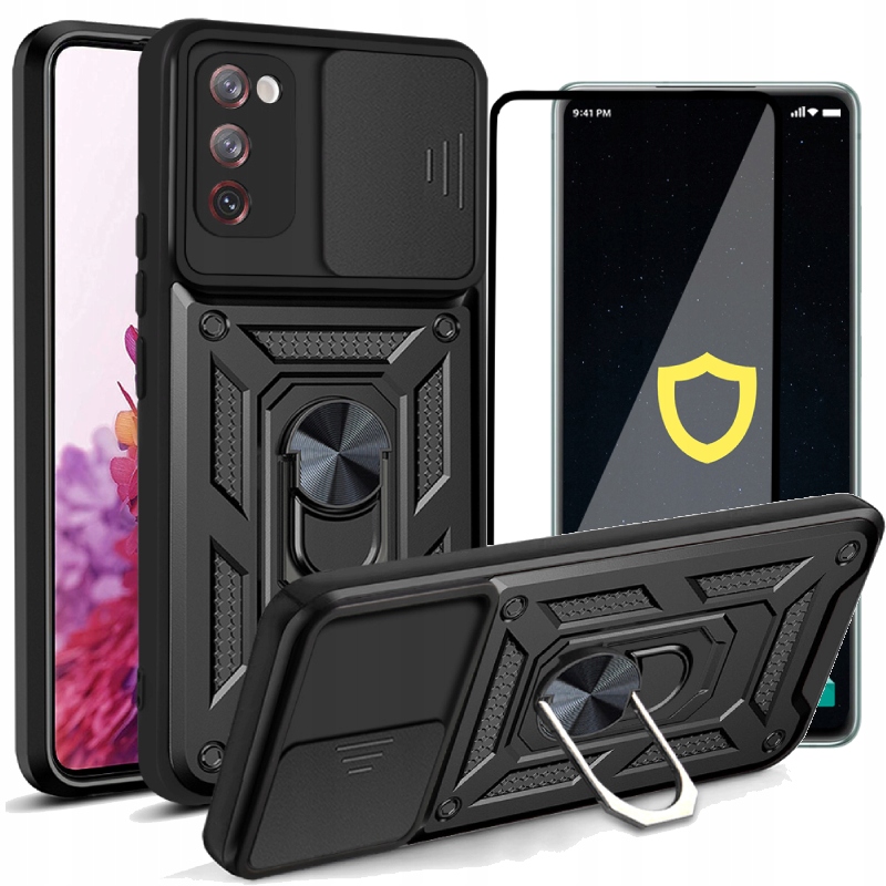 

Etui Pancerne Case Camring Do Galaxy S20 Fe +szkło