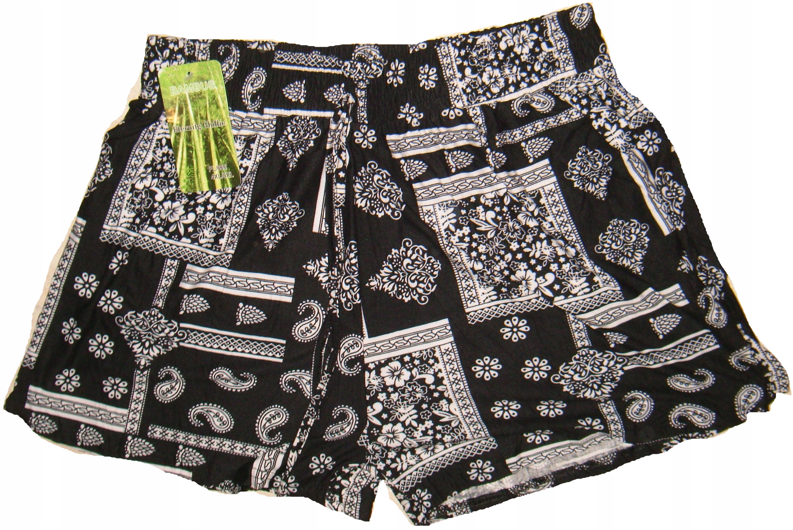 

Duże Spodenki Szorty Damskie 4XL-5XL 48-50-52 Wzór