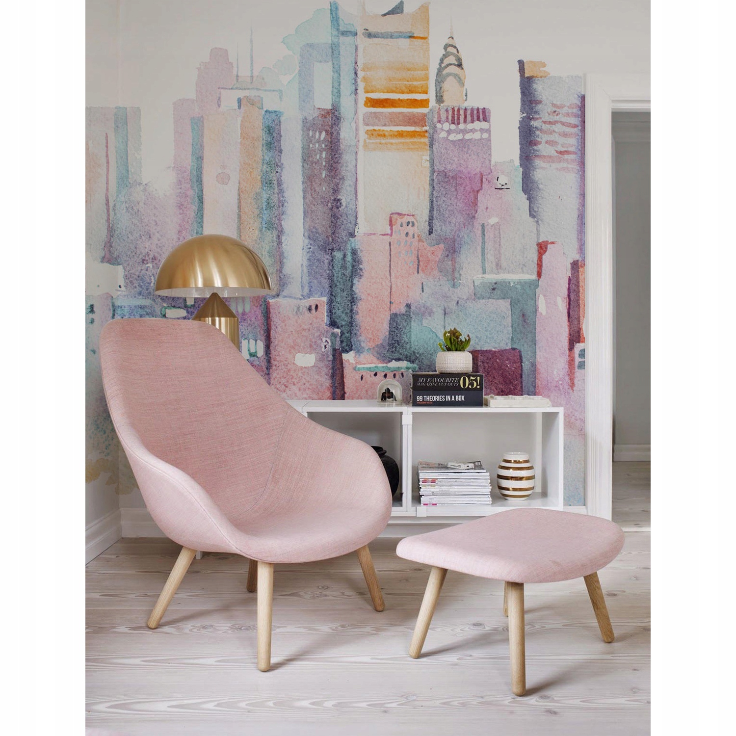 

Fototapeta Kolorowe miasto MagicStick 312x219 cm