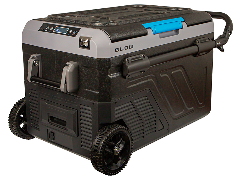 LODÓWKA TURYSTYCZNA SAMOCHODOWA KOMPRESOROWA DUŻA 42L NA KÓŁKACH 12V/230V Pojemność 42 l