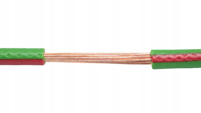

Przewód Kabel Flry-b 1x0,5mm Zielono Czerw 10m
