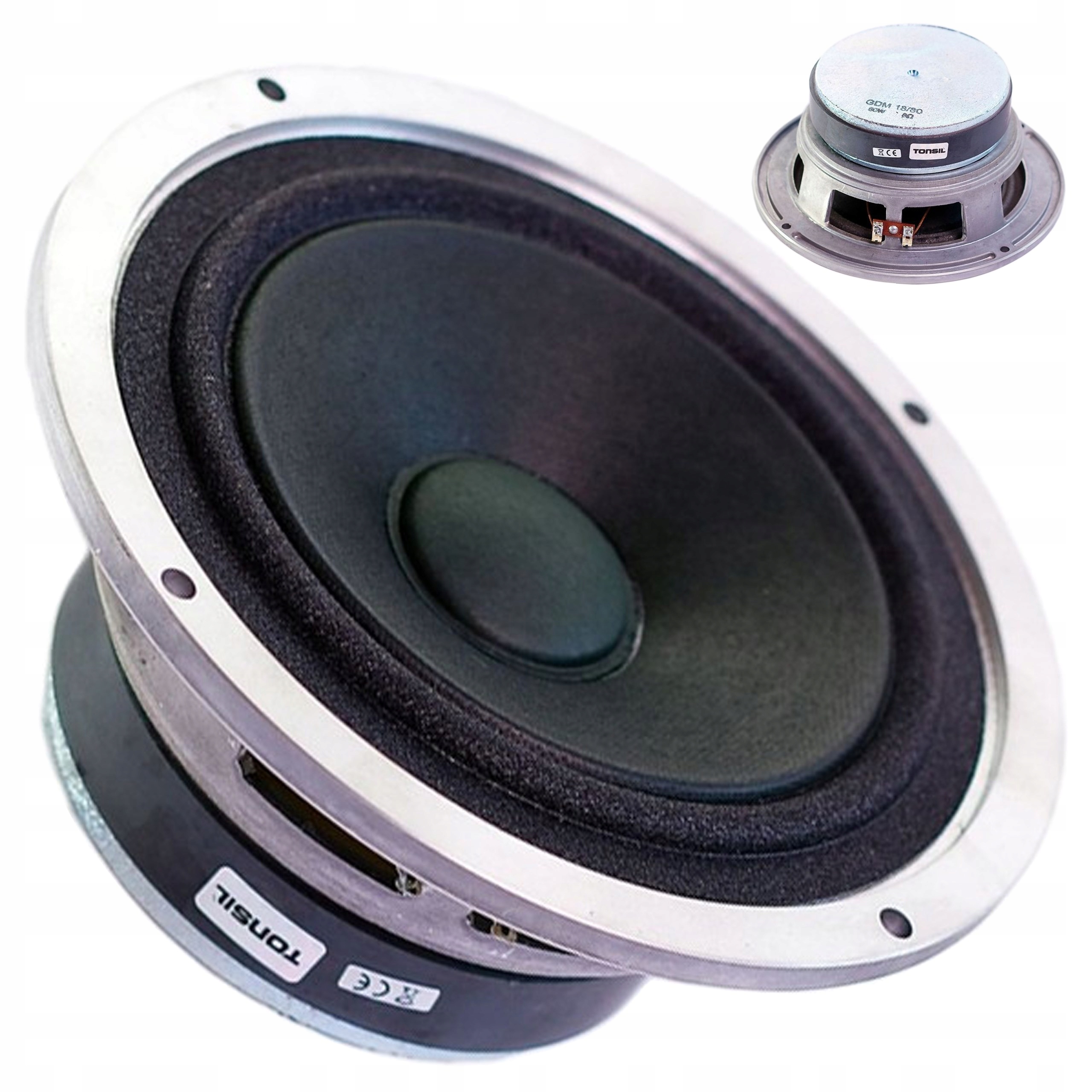Głośnik Średniotonowy Tonsil Gdm 18/80 8 Ohm Do Altus 300 140